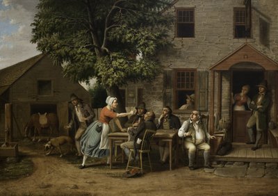 Rip Van Winkle at the Inn by Albertus D.O Browere